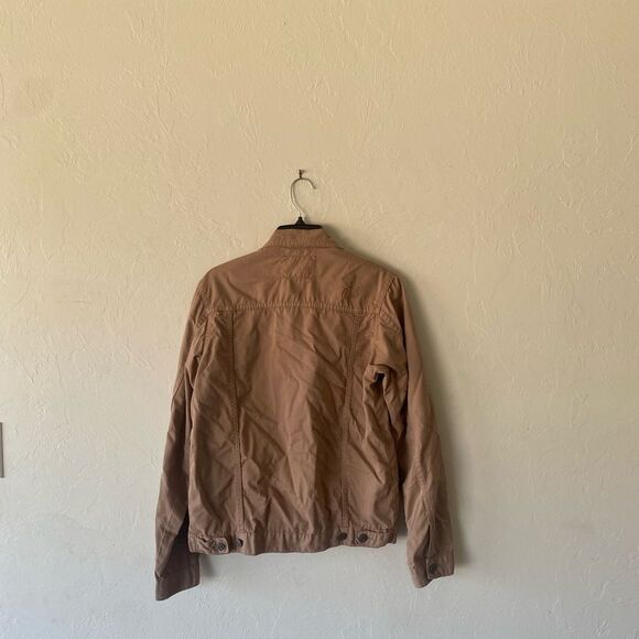 Loyalty & Faith Men tan distressed jacket outerwear - Picture 8 of 8